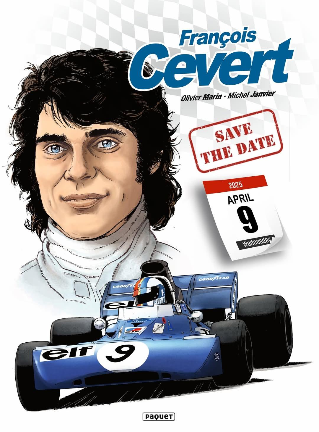 Sortie de la BD François CEVERT